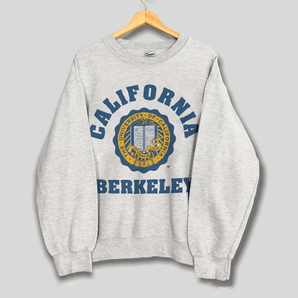 Vintage University of California Berkeley Sweatshirt Retro UC Berkeley Shirt Tee